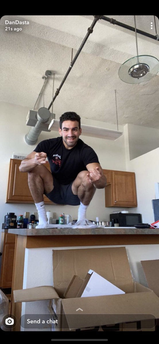 thecker15's tweet photo. I wish you a happy birthday @dan_dasta you can just keep the old man grunts to yourself from now on. https://t.co/nIlyTW5o8I