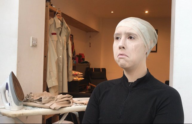 Exciting news, Red Dwarf fans of the Hive!
Our very own Ellie Griffiths will be appearing as Kryten in the table read at this weekend’s Holly Hop online convention! 💫
(They may or may not have less terrifying makeup than in the audition.)

Tickets here:
hollyhop.eventbrite.co.uk