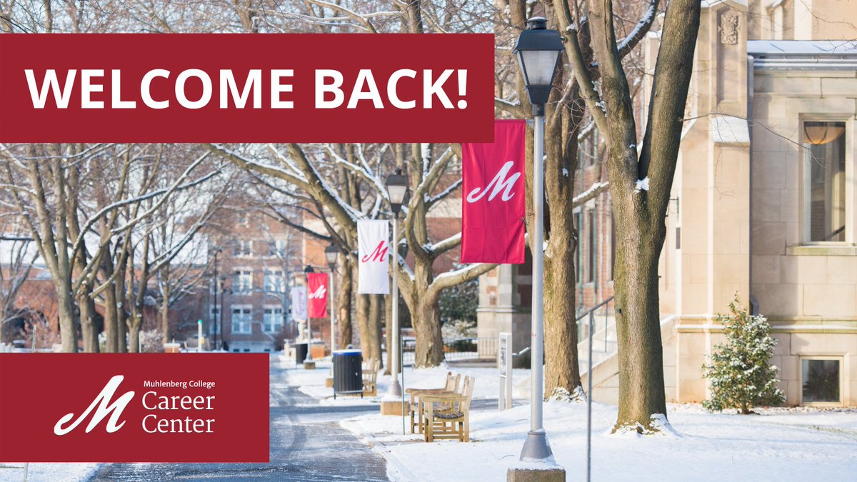 Welcome back <a href="/Muhlenberg/">Muhlenberg College</a> students! We've been getting some rest over winter break 💤

Check out the awesome events on deck this spring: muhlenberg.joinhandshake.com/events #muhlenbergcollege
