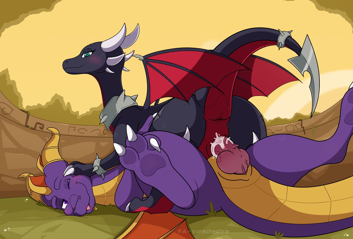 Vorechestra's tweet photo. 🔞Spyro and Cynder enjoying the sun, and each other.

Alts include no liquids, to cum versions.

Enjoy!

#nsfw #r34 #spyro #cynder https://t.co/8grYU5nejo