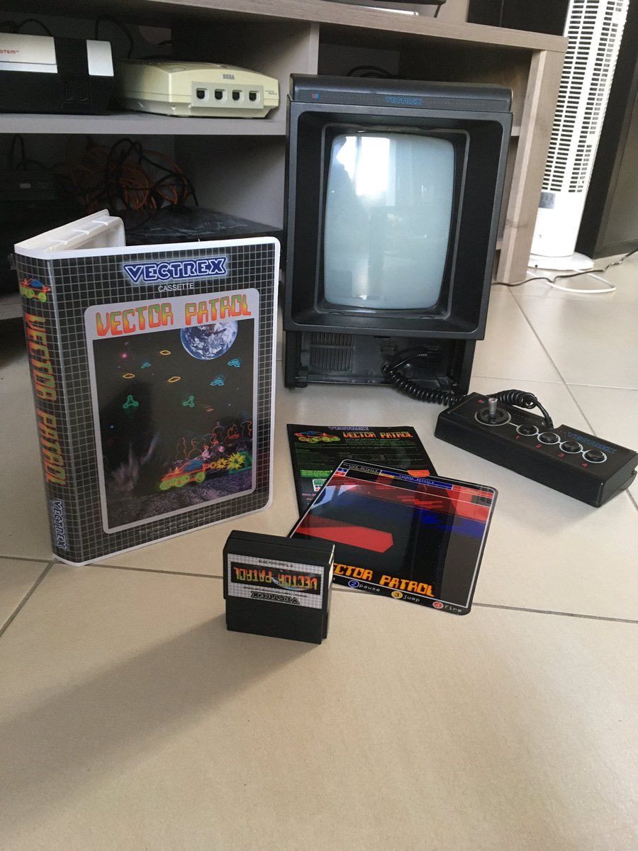 OriginalFei's tweet photo. Vector Patrol
#Vectrex
By Kristof Tuts
A Vectrex port of Moon Patrol. Awesome
https://t.co/69Rp6E7BEB
#Retrogaming #Homebrew #MoonPatrol #VectorPatrol https://t.co/Dxbd9qpos5
