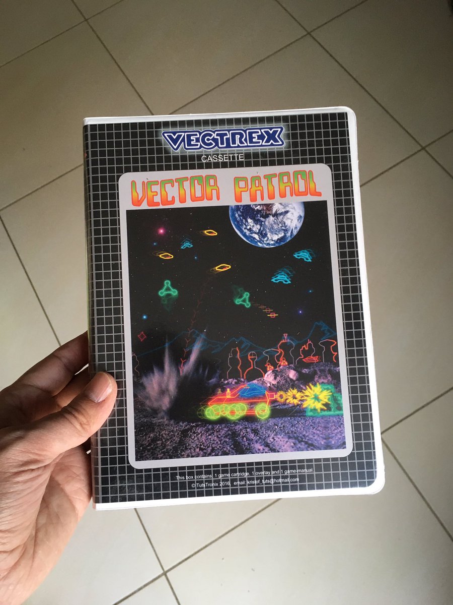 OriginalFei's tweet photo. Vector Patrol
#Vectrex
By Kristof Tuts
A Vectrex port of Moon Patrol. Awesome
https://t.co/69Rp6E7BEB
#Retrogaming #Homebrew #MoonPatrol #VectorPatrol https://t.co/Dxbd9qpos5