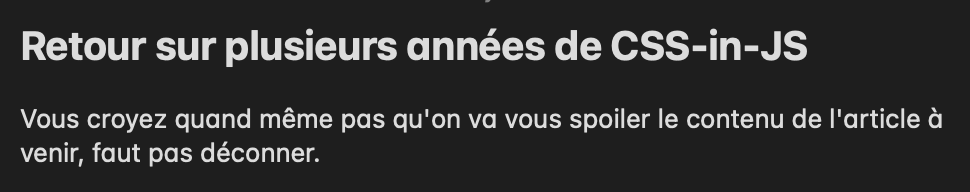 Putain de code ! tweet media