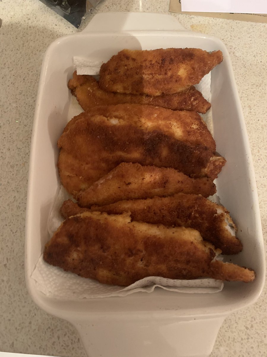 LockerAndrew's tweet image. Fresh fish Friday #codinbreadcrumbs