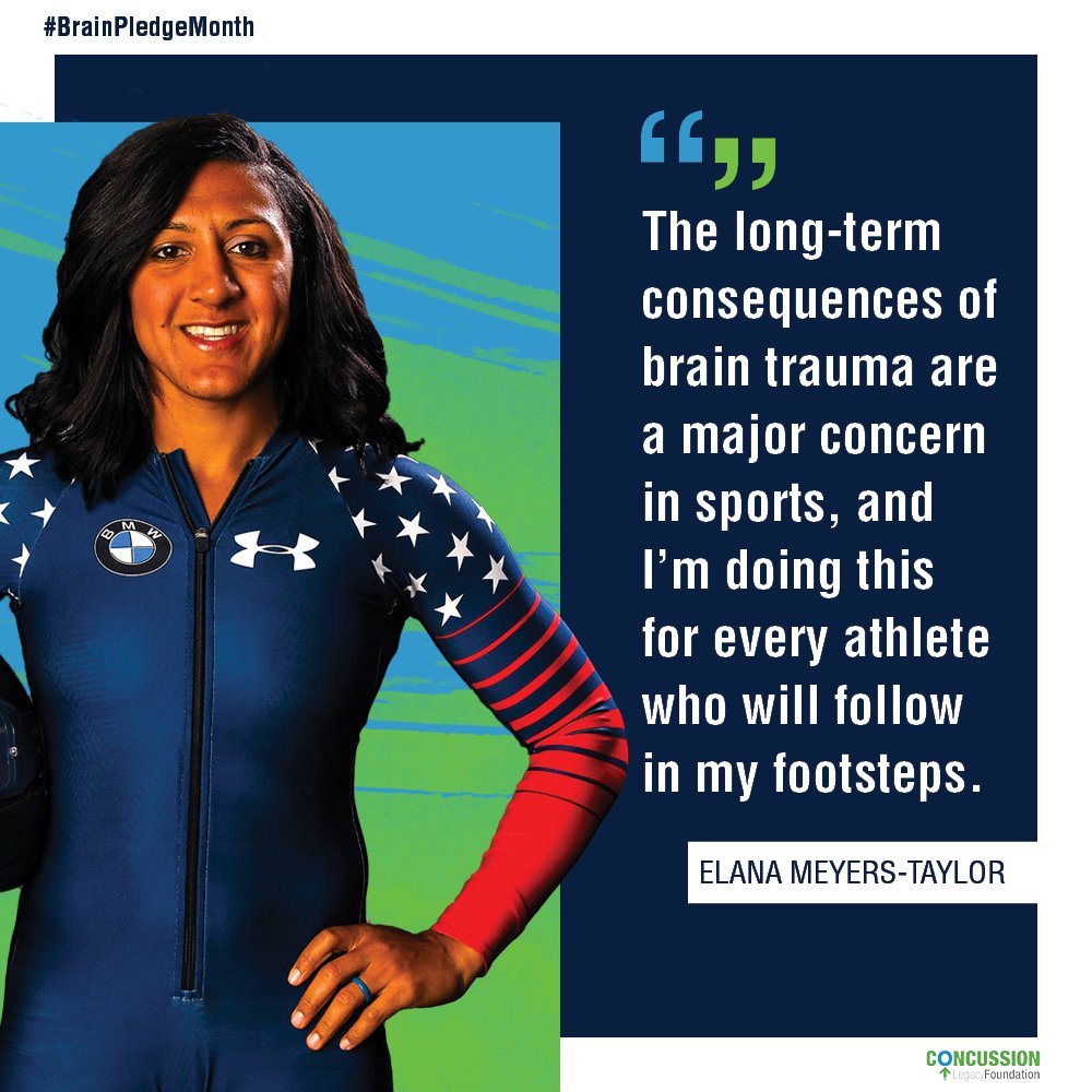 ConcussionCTEfn's tweet photo. 3x Olympic medalist and former @WomensSportsFdn President @eamslider24 pledged to donate her brain to set an example for others.

Take the lead and pledge your brain this #BrainPledgeMonth at https://t.co/lsRlz7nTkC https://t.co/05DS7PSvXy
