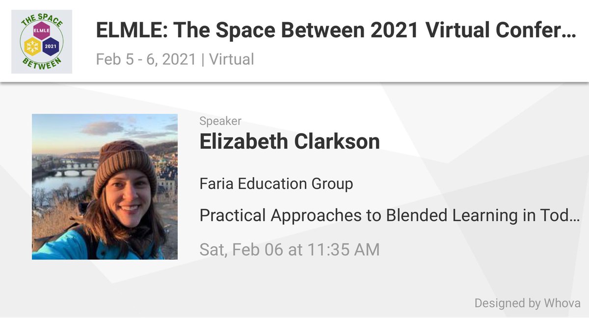 ElizClarkson's tweet image. Join me tomorrow to learn more about #BlendingLearning! @ELMLEnews @FariaEduGroup
