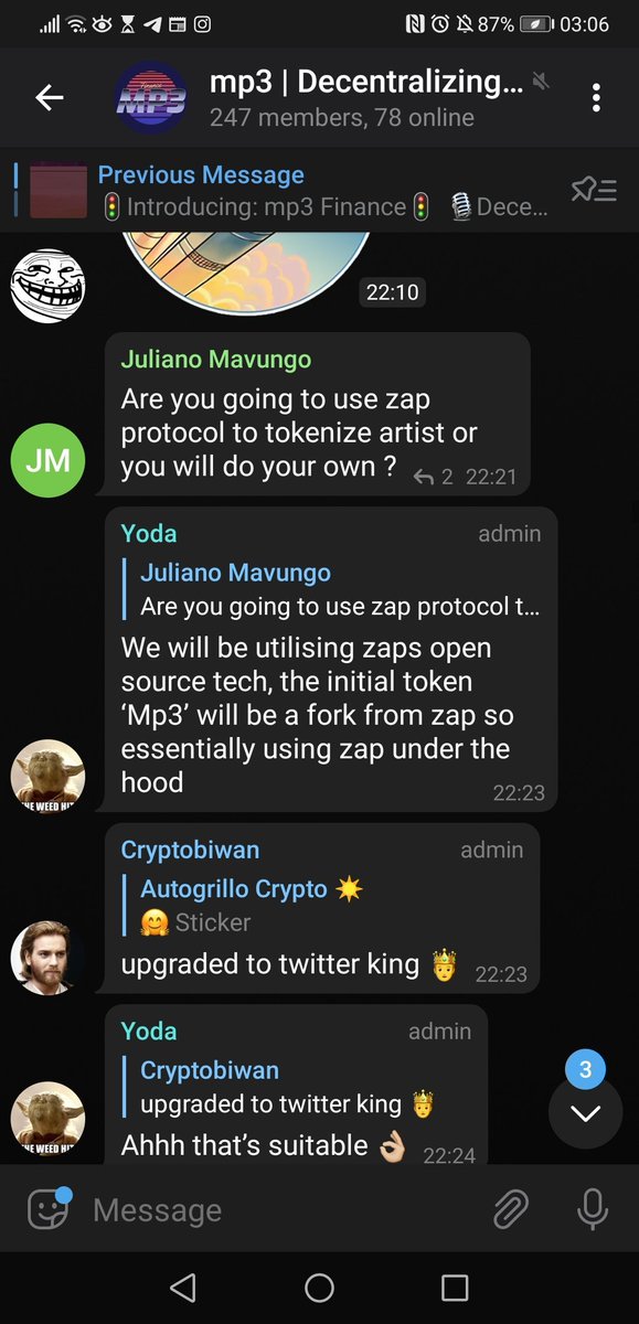 James_Pond00007's tweet photo. Is it reasonable to say $MP3 finance is the lowest MC Oracle project on the market? @mp3finance ..fork of ZAP Protocol as confirmed by the team...Buckle up bois! @TheCrow_Crypto @Xena007911 @Nana66832630 @ManilaMax1 @CryptoR0ller @CryptoKuiil https://t.co/vkmu1s1l4S