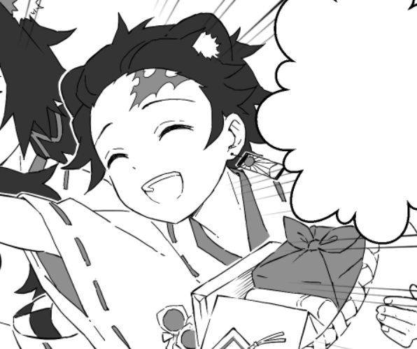 试图优化线稿，虽然对吃粮的人来说基本看不出区别吧（