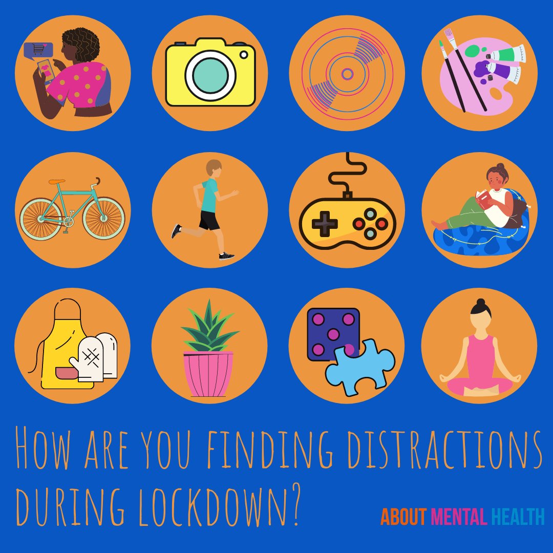 Finding a lockdown distraction like painting a picture or starting a new box-set can help structure your day and give you something to focus on. #covid19 #copingwithcovid #mentalhealth  #northants #wellbeing #mentalhealthawareness #talkoutloud #wellbeing #distractyourself #metime