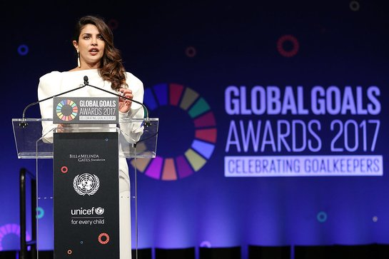 India's Ambani Mukesh is a member of the WEF Board of Trustees,  #Brookings,  #McKinsey, etc.; In 2020, Harsh Vardhan, Minister of Health & Family Welfare, India, was elected to WHO's executive board; Priyanka Chopra, Indian celebrity, serves as a UNICEF Goodwill Ambassador.  #SDGs