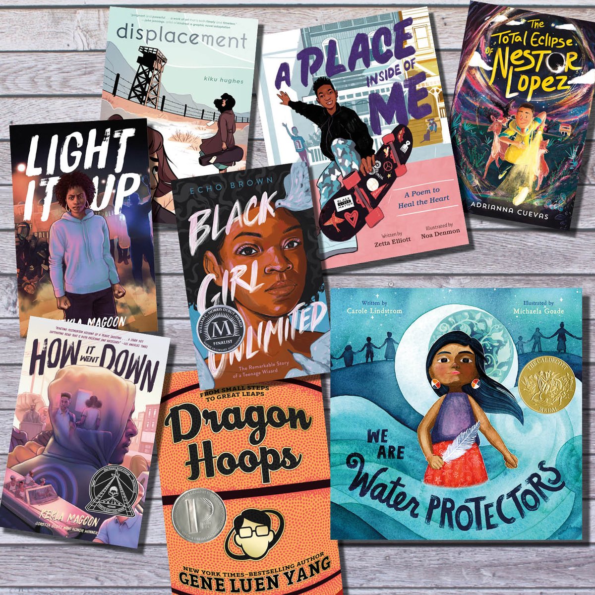 Teachers &amp; librarians! Enter for your chance to win a collection of these ALA Award winners! 📚✨
 read.macmillan.com/promo/2021awar…