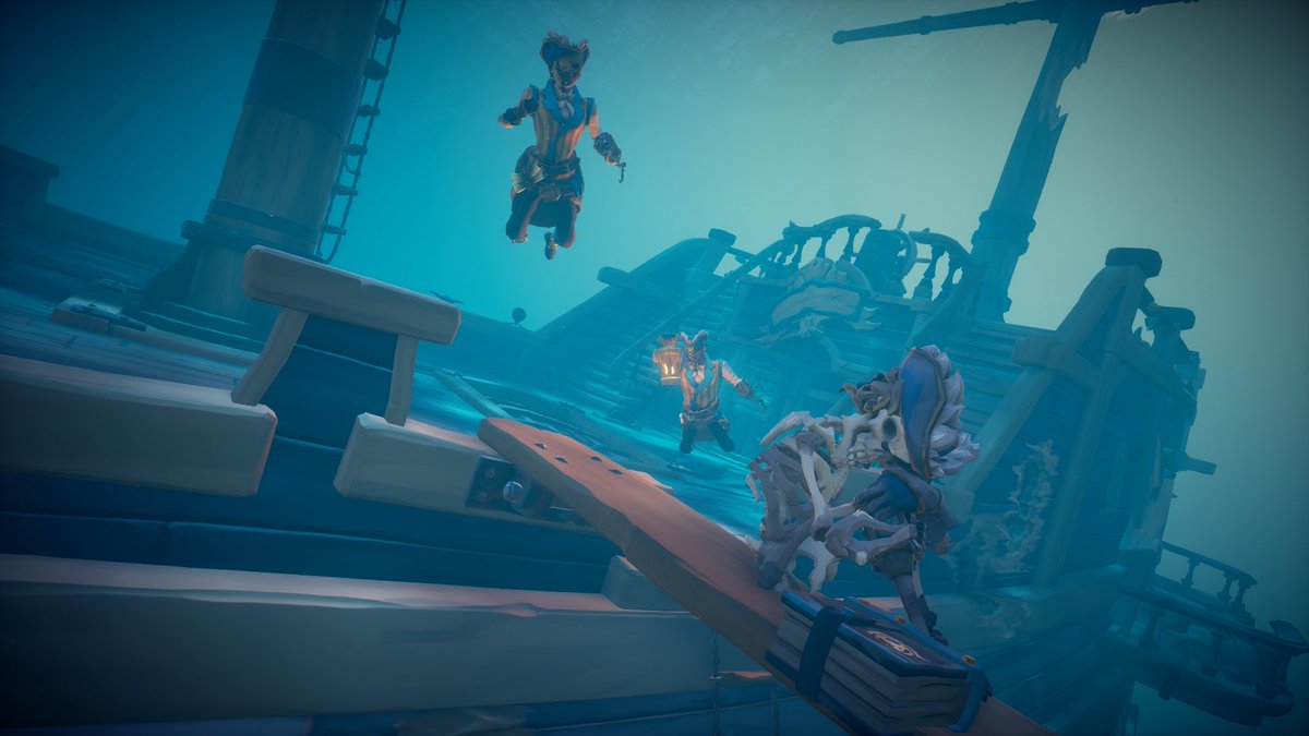 Gavanator108's tweet photo. Liking the view? #SoTShot @SeaOfThieves @CyyKosis @Youvolo1 https://t.co/BQ9SOvQUK4