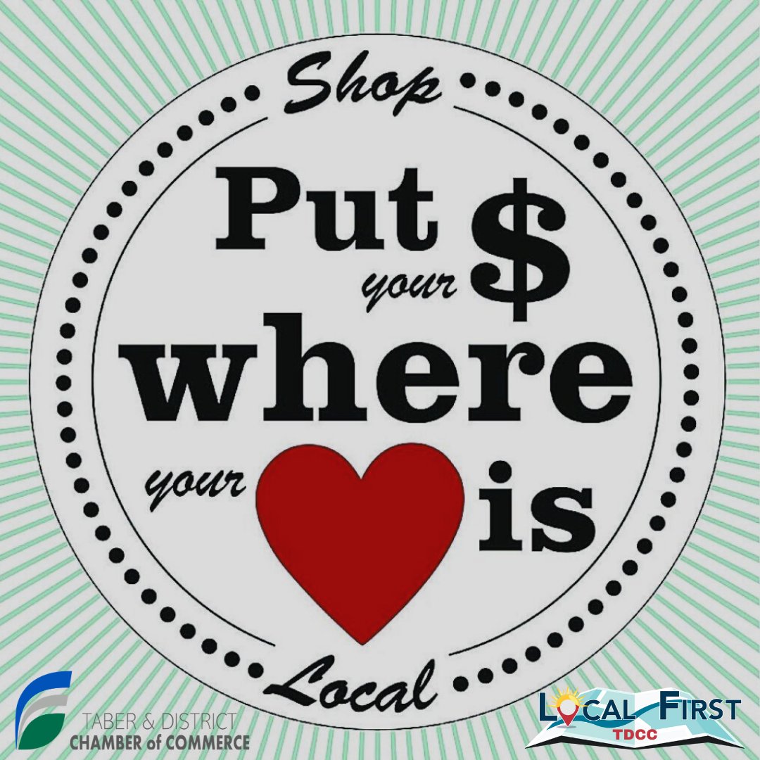 TaberChamber's tweet photo. February is heart month! Show local business your hear is with them by shopping local and don't forget to enter your receipts to win in our #localfirstTDCC promotion where we give away prizes every month! Send them to taberchamber@gmail.com and get one entry for every $25 spent https://t.co/mh78h0QTkT