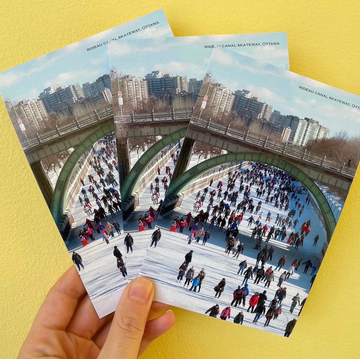 projectlocalluv's tweet photo. Our @NCC_Skateway postcards are here! ❄️🤗⛸
Send a FREE Rideau Canal postcard to friends and family you wish were here, or to someone you’d like to go for a skate with someday soon 👉 https://t.co/cbqHtVFDpw #ProjectLocalLove #Ottawa #MyOttawa #Winterlude https://t.co/r8n9YSlB10