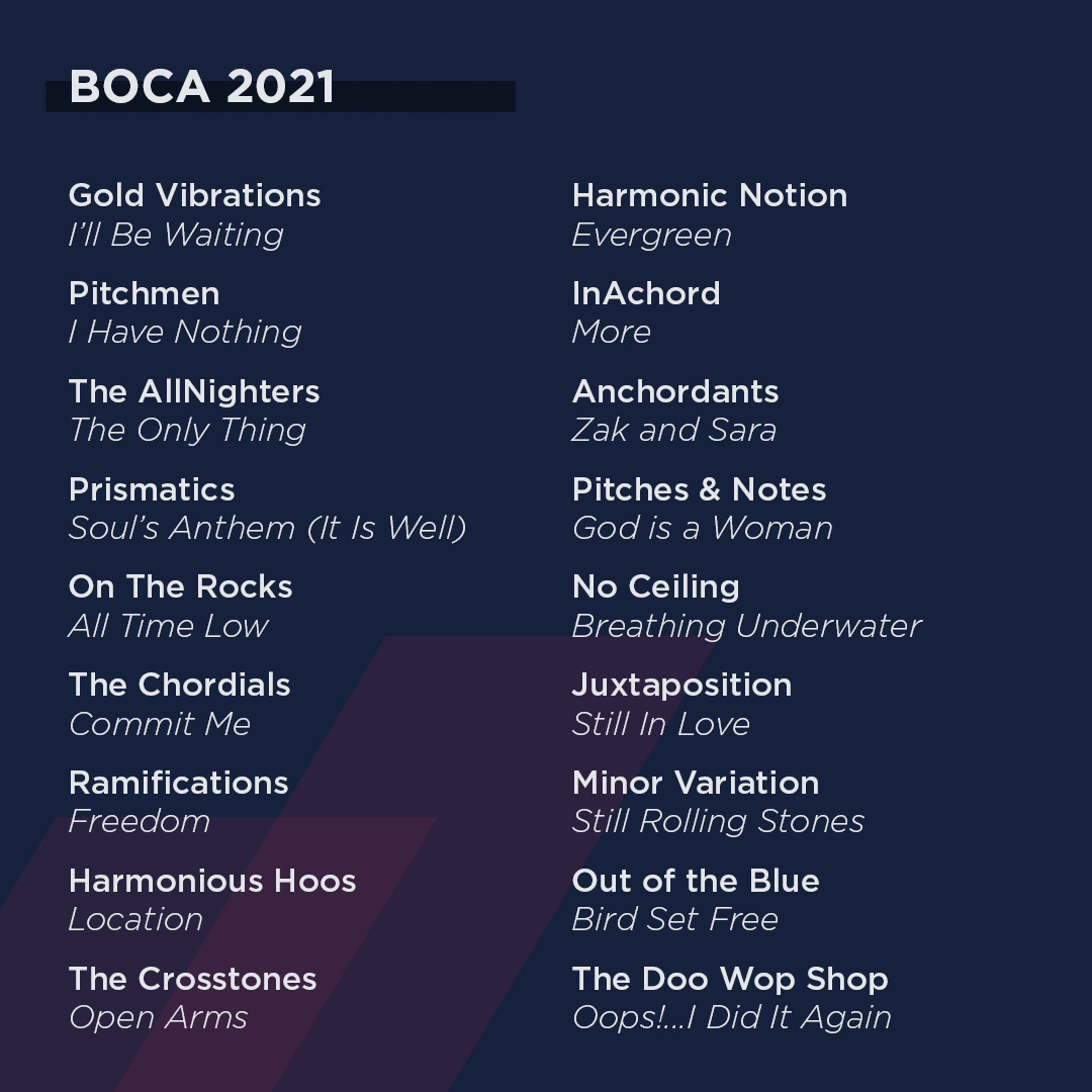 varsityvocals's tweet photo. Check out the tracklists ⬇️ and listen on Apple Music or Spotify.

This last year has been weird, but we are so thankful to still have moments like this where we're able to celebrate a cappella. Thanks for being part of our community. 💕 https://t.co/65YF2l9lew