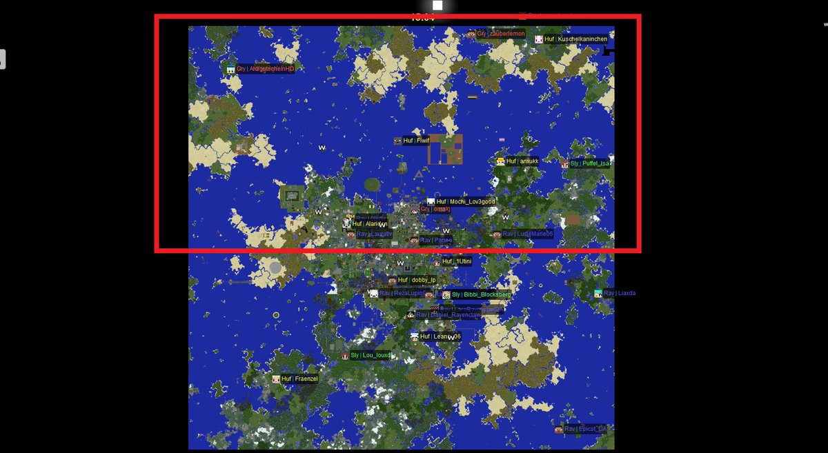 Tipp: Der MPP Block befindet sich in der oberen Hälfte der Online Map