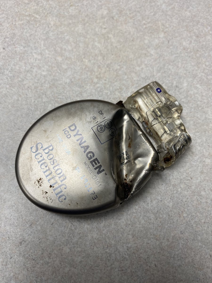 ICDs save lives not just by treating arrhythmia but can also take a bullet!