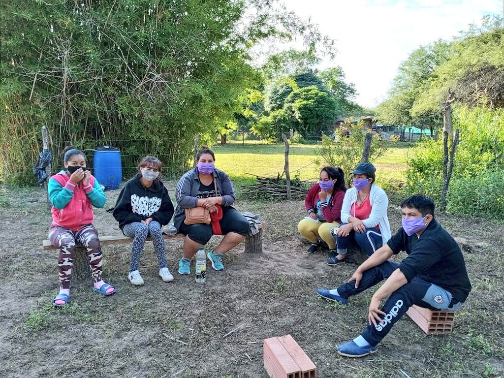 MOCASE_VC's tweet photo. #Guampacha Dto #Guasayan reencuentro generacional. 
Memoria histórica para fortalecer el espiral de vida y sueños colectivos.
La juventud participante en la #EscueladeAgroecologia de los parajes Las juntas, Las Talitas, ,Villa Guasayan, San Ramon,San Luis, Guampacha, Las Breitas, https://t.co/esMOsFngsr