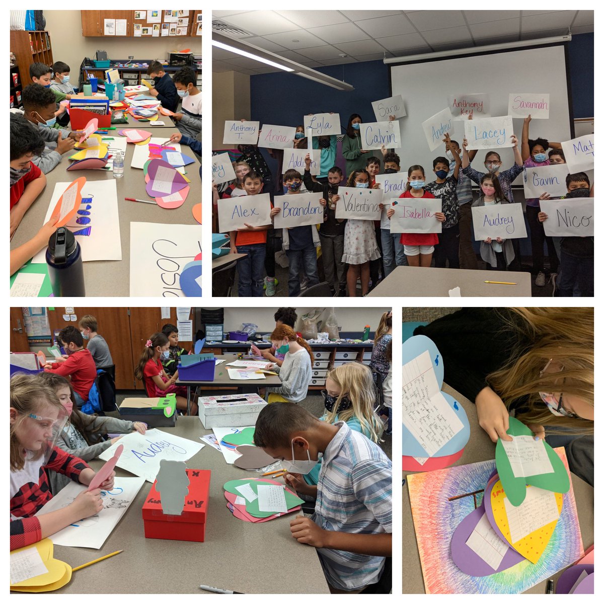 We celebrated our month long classroom kindness project. Everyday students wrote to 2 other peers. Today, they were finally able to read all of their letters! I loved seeing their smiles and happy tears! My heart is so happy. <a href="/HumbleISD_ASE/">Atascocita Springs</a>