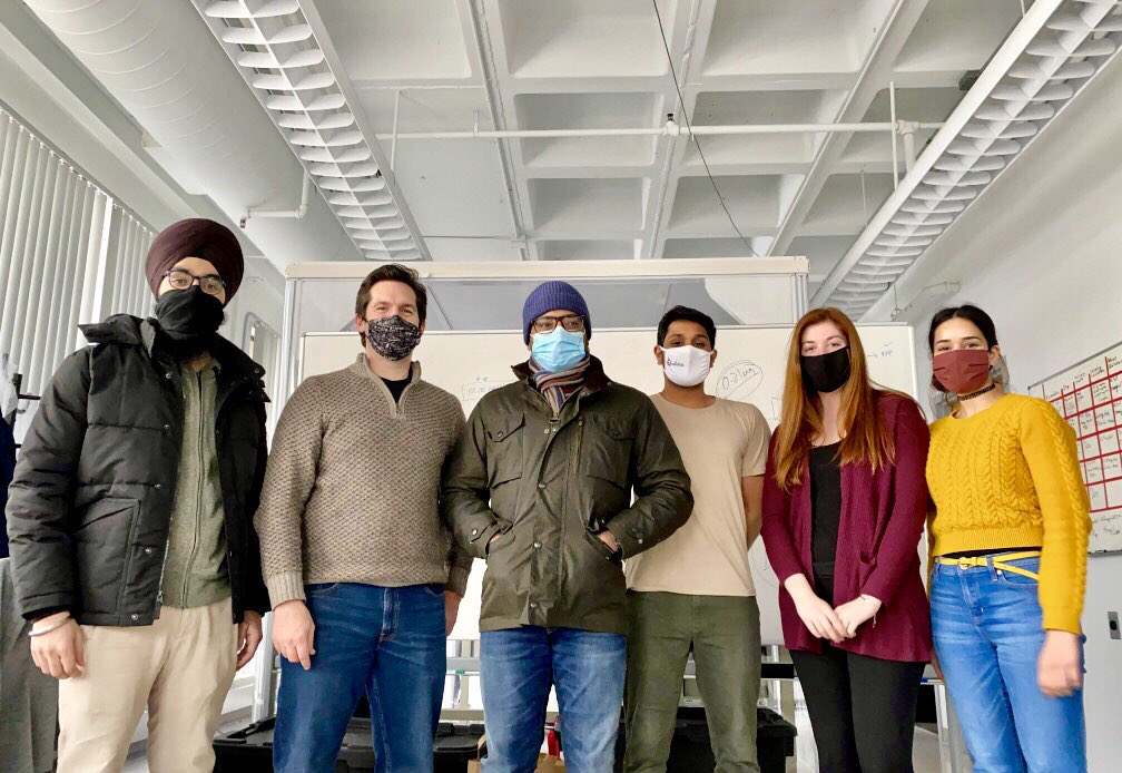 JishnuSenGupta's tweet photo. One of these people is too distracted for the camera...but rest of the @HaimaThr gang are highly attentive and awesome! Proud of this team! #Teamwork
@mikebruckman @UjjalDidarSingh @sanasyed15 https://t.co/1MS5U4KVr1