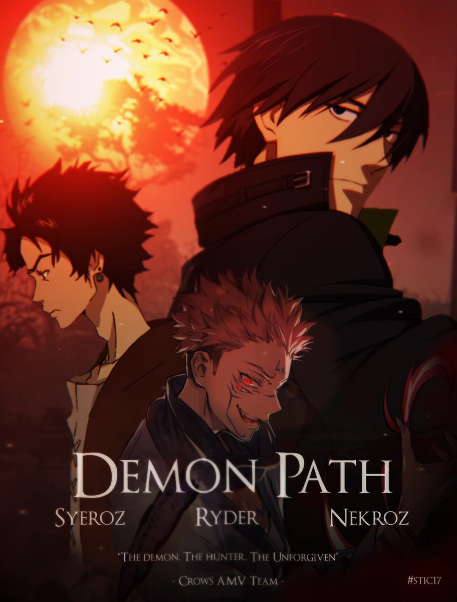 AmvSyeroz's tweet photo. Demon Path, our team❤️for #STIC17 with @krismorky and @NekrozNkz @SoulsTeamAMV https://t.co/k2fUEHzzJ4