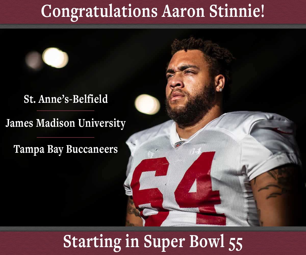 STABAthletics's tweet image. Congrats @LIL_STINNIE!!! What an amazing journey that is only just getting started! Good luck in Super Bowl 55! 

#GoSaints