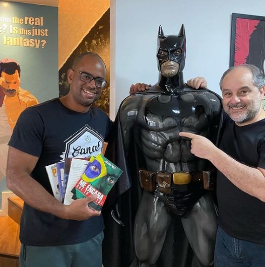 lucianopires's tweet photo. Gravei hoje um baita LíderCast com o Alessandro do  Canal do Negão! Que baita papo, que baita cara! https://t.co/C2NwegxmVl