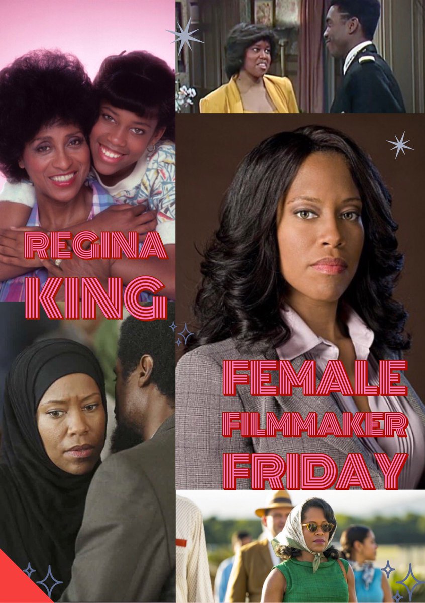 We celebrate Black History Month and Female Filmmaker Friday with actor, producer and director Regina King.  Having success as an actor on tv and film, her directorial film debut is in Oscar nominated One Night In Miami.  #FemaleFilmmakerFriday