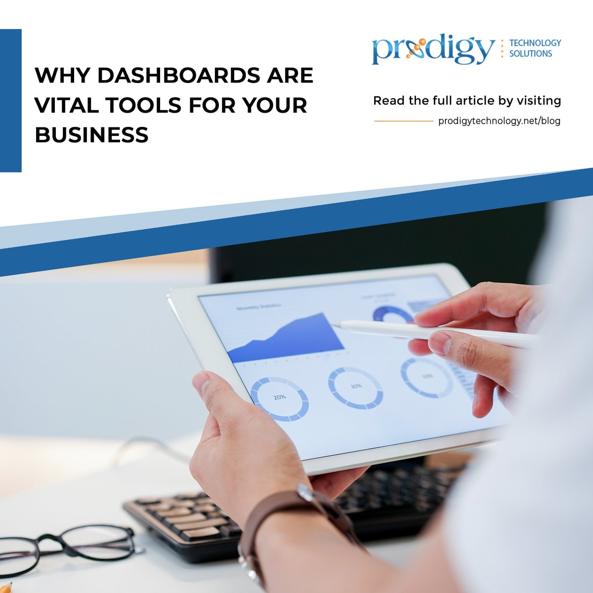 ProdigyTechIT's tweet image. That’s why most businesses turn to dashboards as a business intelligence tool to present data in a way that’s easy to understand, making dashboards a critical part of the business analytics process.