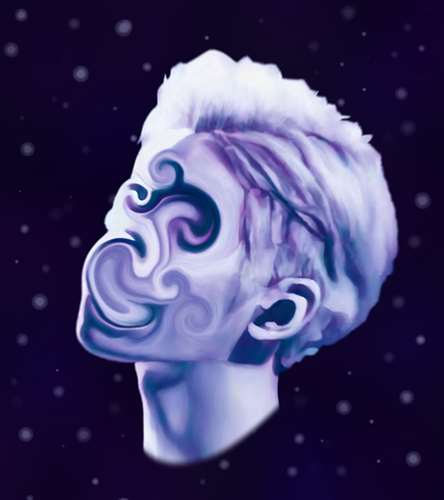 Congratulations to Tori Nagode '22 for her Honorable Mention in the Midwest Scholastic Art &amp; Writing Awards. This distinction is only awarded to the top 10-15% of all entries in this extremely competitive contest. Tori's submission is a digital art portrait titled "Jamais Vu."