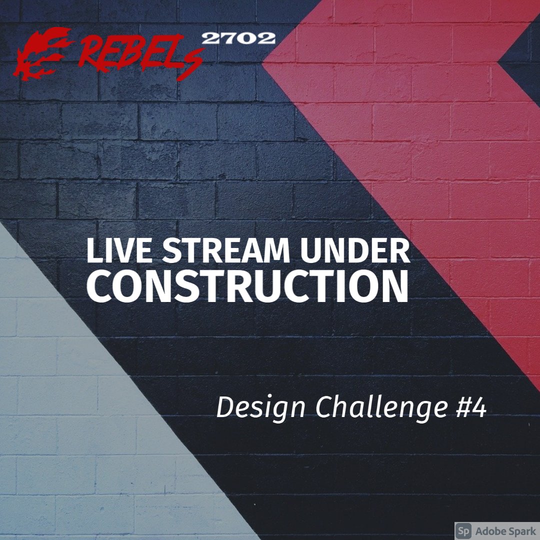 frc2702's tweet image. We have another live stream coming up soon! If you’re in grade 2-8 and looking for something to do during COVID, then stay tuned for another design challenge!
#OMGRobots #spreadingGP #2702Rebels
