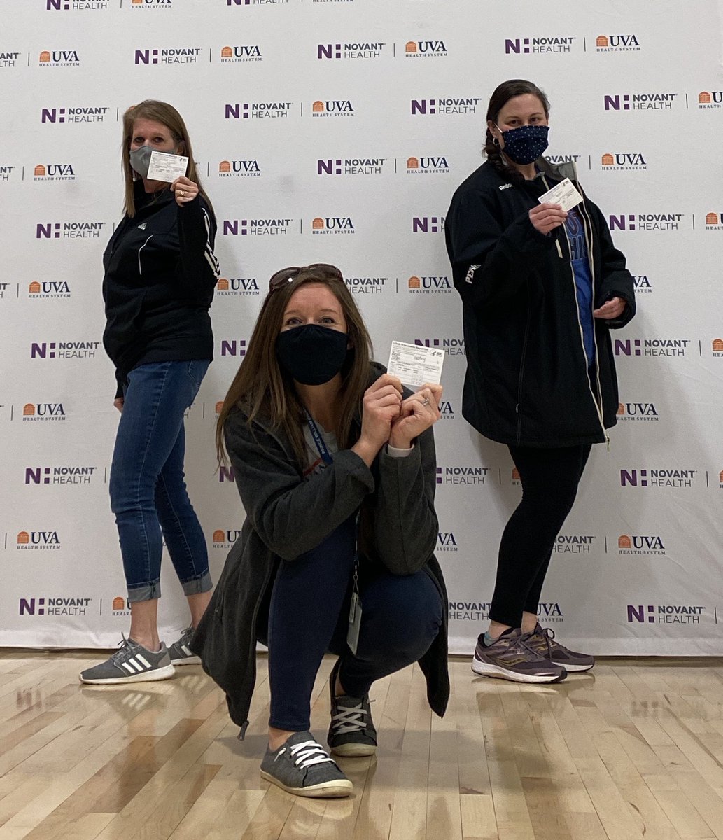 5th grade is vaccinated!!!  So thankful and relieved to be one step closer to safely retuning to school as we knew it.  Thank you PWCS!  #AshlandSOAR