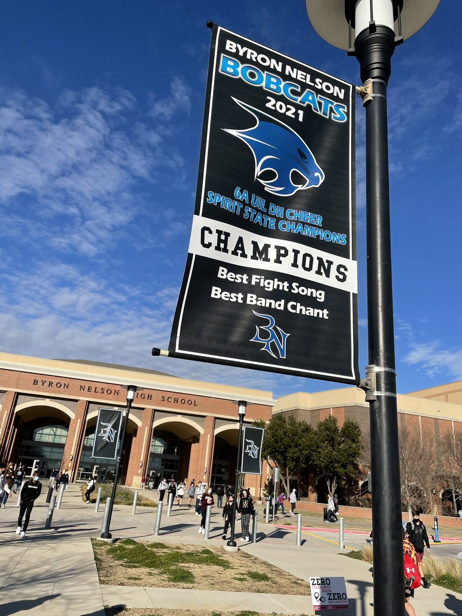 Another state UIL championship banner to raise at Bobcat Nation!  Congrats <a href="/bncheer/">Byron Nelson Cheer</a> <a href="/NorthwestISD/">Northwest ISD</a> <a href="/Myersron80/">Ron Myers</a>
