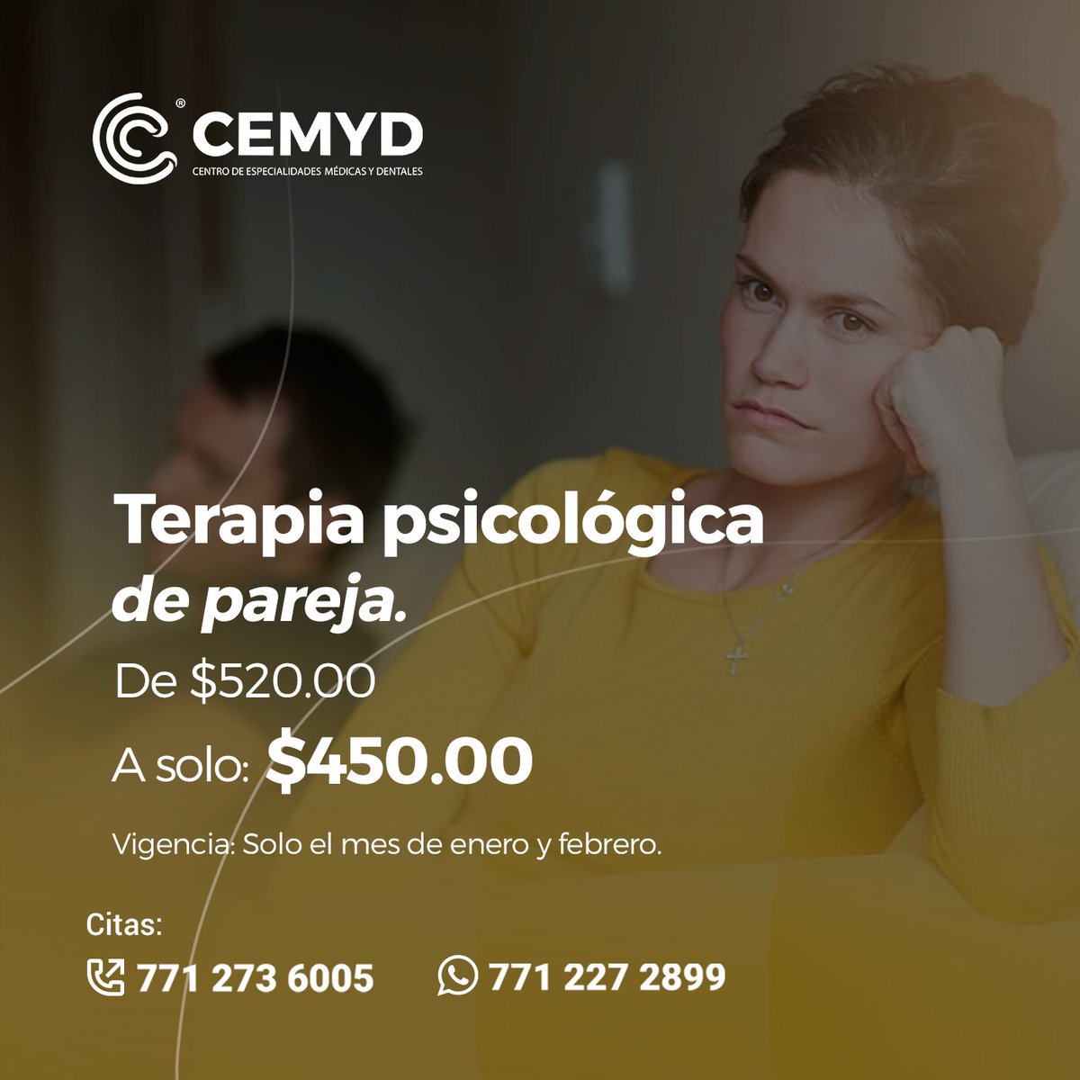 Cemyd1's tweet photo. En estos últimos meses, ¿Has sentido que la relación con tu pareja ha cambiado?🤔💔
La terapia cognitivo conductual, propone que cada miembro de pareja a través de un proceso de educación, tenga mayor conocimiento del otro, de sí mismo y de las interacciones de ambos. https://t.co/RaWkTdeSKC