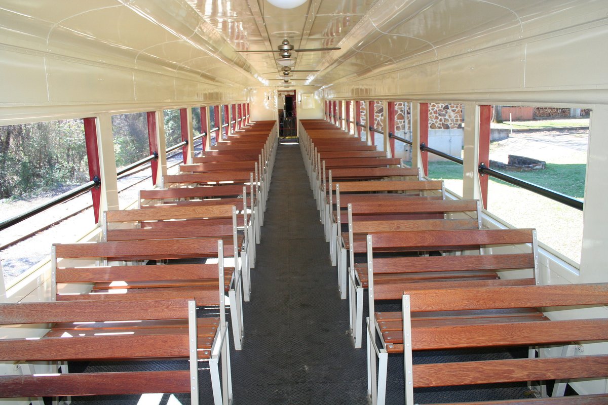 Texas State Railroad offers many seating options to choose from on your journey. From the breezy open air coach cars to the elegant presidential cars, we have you covered!  Look forward to seeing you on the rails!