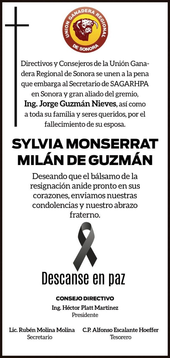 Unión Ganadera Regional de Sonora. tweet media