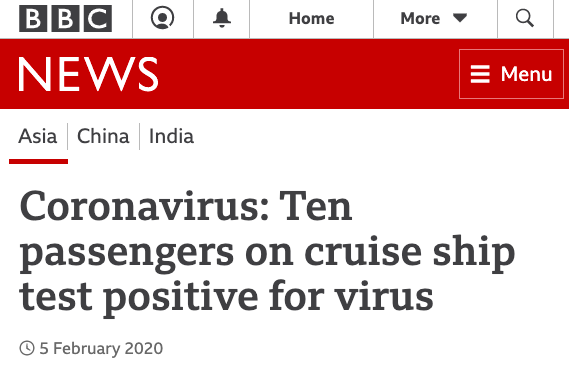 5 Feb 2020: 'China was confident and capable of winning the war against the virus'