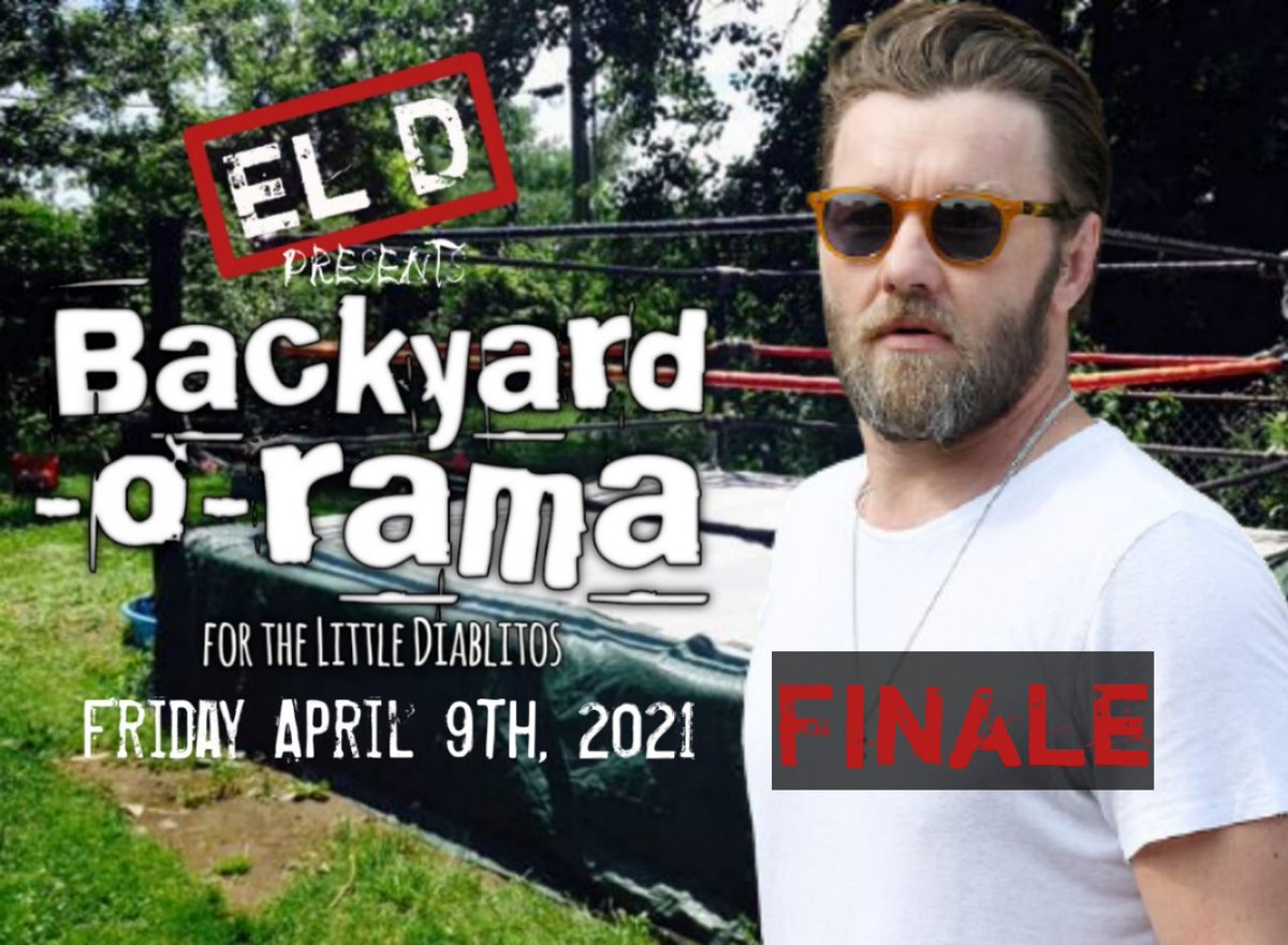 DiabloBlancoPW's tweet photo. He's gone by many names. The Buffalo Butcher, Super Shredder, The Gosh Darn Butcher Man. He's the be all and end all of pro wrestling. He's Finale. Welcome @ShredEmAll to Backyard-o-rama. #IDiggit https://t.co/o5mwoVbGGO