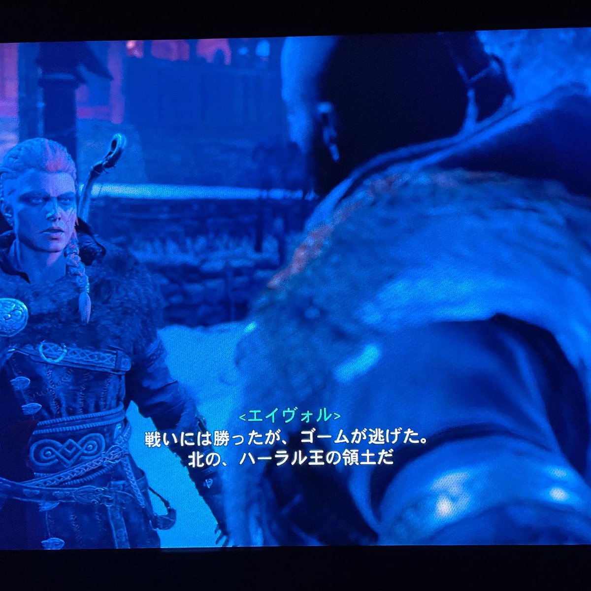 GON88072061's tweet photo. 世界観に浸るぅぅぅ🎮　#ps4 #アサシンクリードヴァルハラ　#世界観　#多少のバグあり https://t.co/wBsE4rTalM