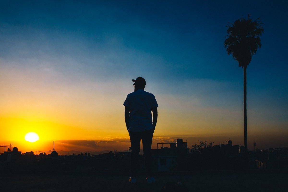 Así los atardeceres en #Neza