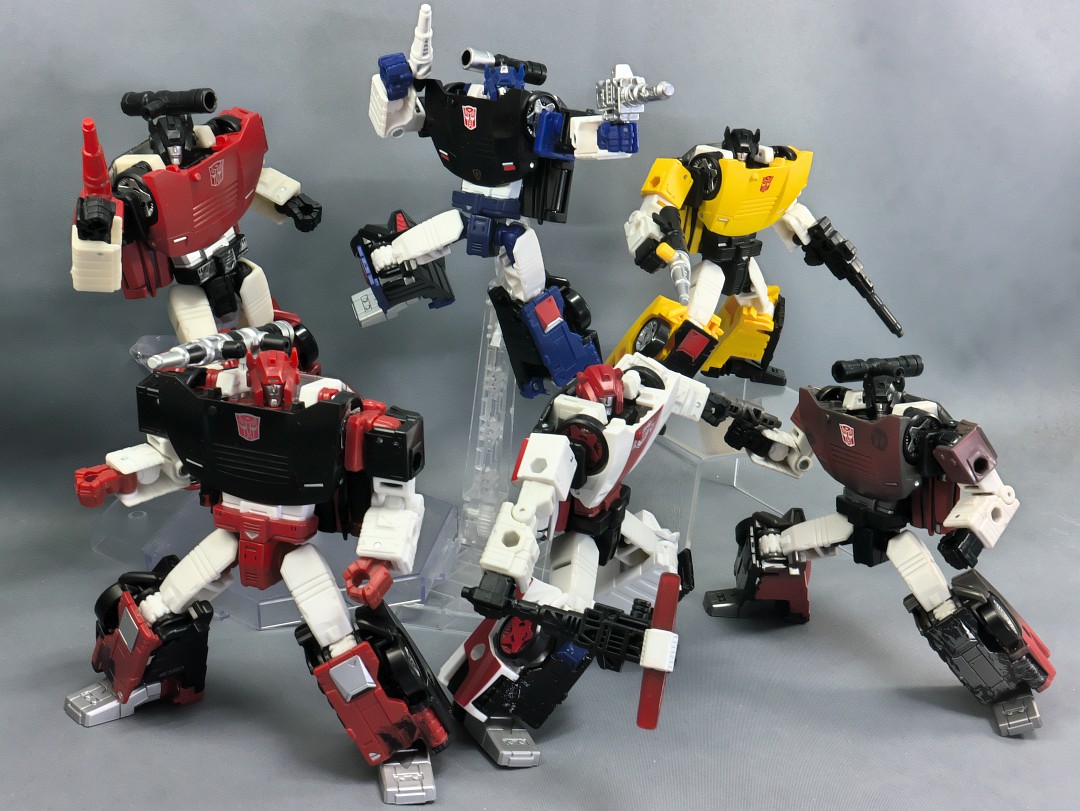 【2点セット】サイドスワイプ レッドアラートトランスフォーマー　シージ トランスフォーマーシージ SG-31 レッドアラート ほかレビュー | Aoi