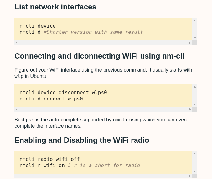 makash's tweet photo. Use Ubuntu as your operating system?
Here is a simple tutorial on how to enable, disable, connect, disconnect Wifi on Ubuntu 18.04 using the command line.
Filed it under #productivity
https://t.co/KcLPs4Ouas
The attached screenshot is tl;dr #maxproductivity 😋😋 https://t.co/1AjkEjFPx9