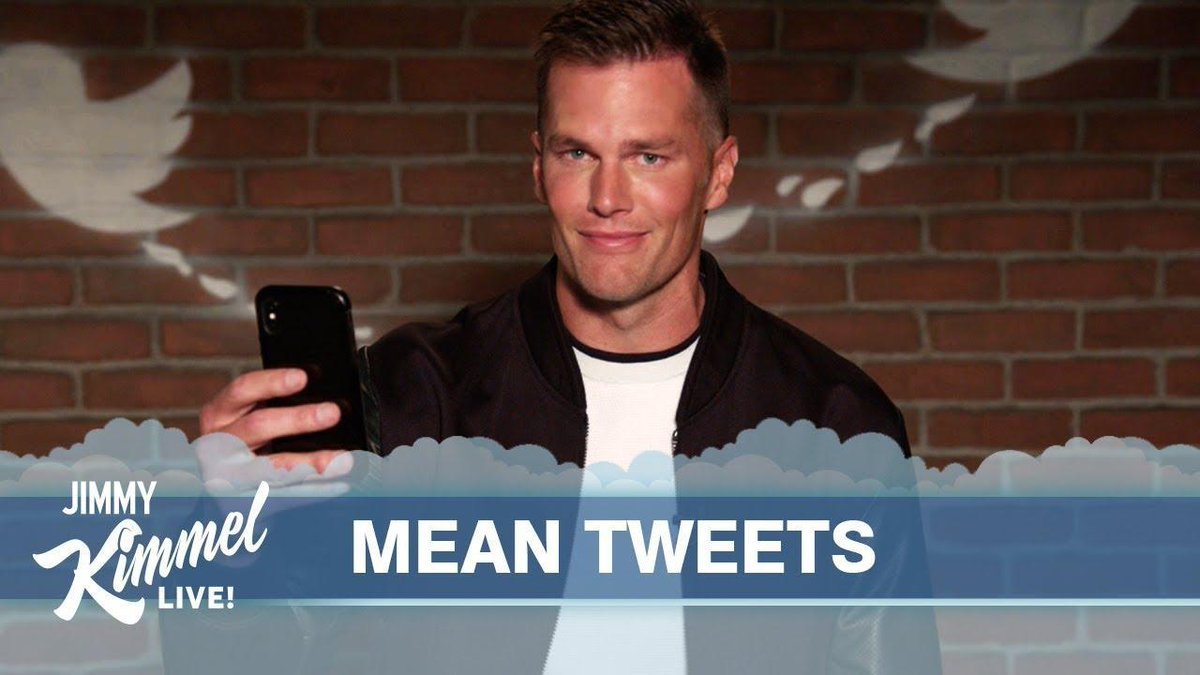 Tom Brady roasted by Mean Tweets on Jimmy Kimmel
