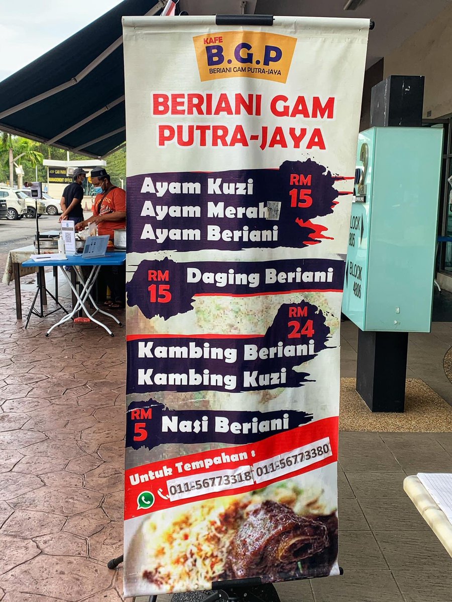 Nasi beriani gam putrajaya