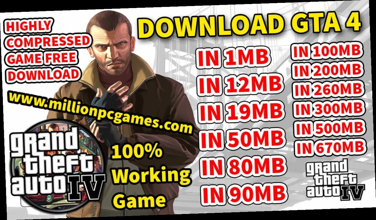 GTA 4 PC Download, GTA 4 for PC Download, GTA 4 Download for PC