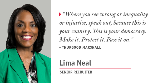 AT_Law's tweet photo. “Thurgood Marshall played an instrumental role in promoting racial equality and justice, a woven thread in my life.” #BlackHistoryMonth #WeAreAT https://t.co/uyZjWVaO9t
