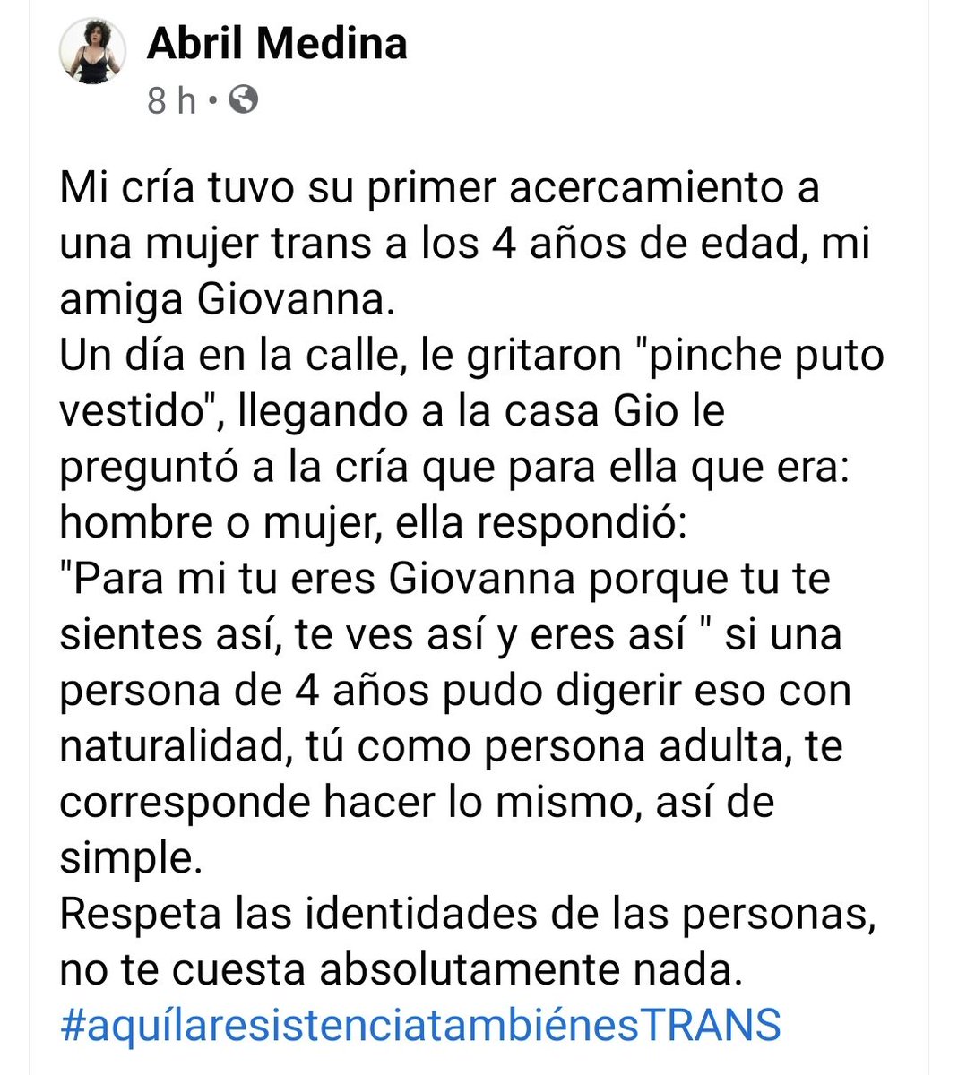 AriadnaRiley's tweet photo. #AquíEstáLaResistenciaTrans https://t.co/0HwWMK4e5d