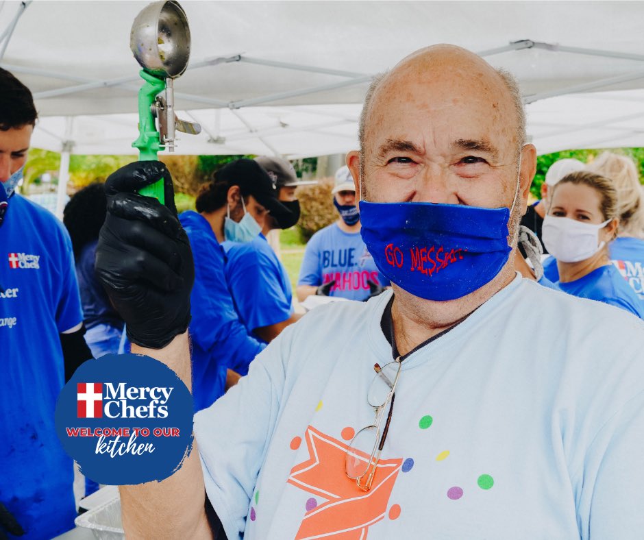 MercyChefs's tweet photo. (1/2) Thank you for joining us in our #WelcomeToOurKitchen series! We hope you were able to see the heart behind our mission to feed body and soul. To conclude, we want to share how you can get involved in serving with our team. Volunteers are the backbone of what we do! https://t.co/UKnpha0Xrv