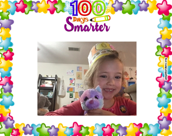 MrsECrews's tweet photo. We were all smiles for the 100th Day of School! @WhiteKnollElem #K5Shiningstars #LOOLA #100DaysSmarter https://t.co/FIHJp5a2Ef