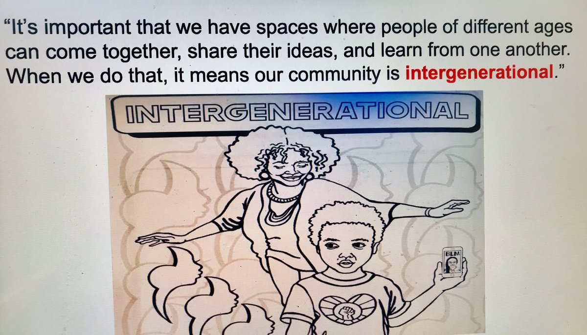 lapham_katie's tweet photo. Today’s #BLMatNYCSchools principle: Intergenerational. My 4th grade ELL loved #NanaAkuaGoestoSchool @Blm_edu_nyc #BlackLivesMatterAtSchool https://t.co/QaF5BOMrsV